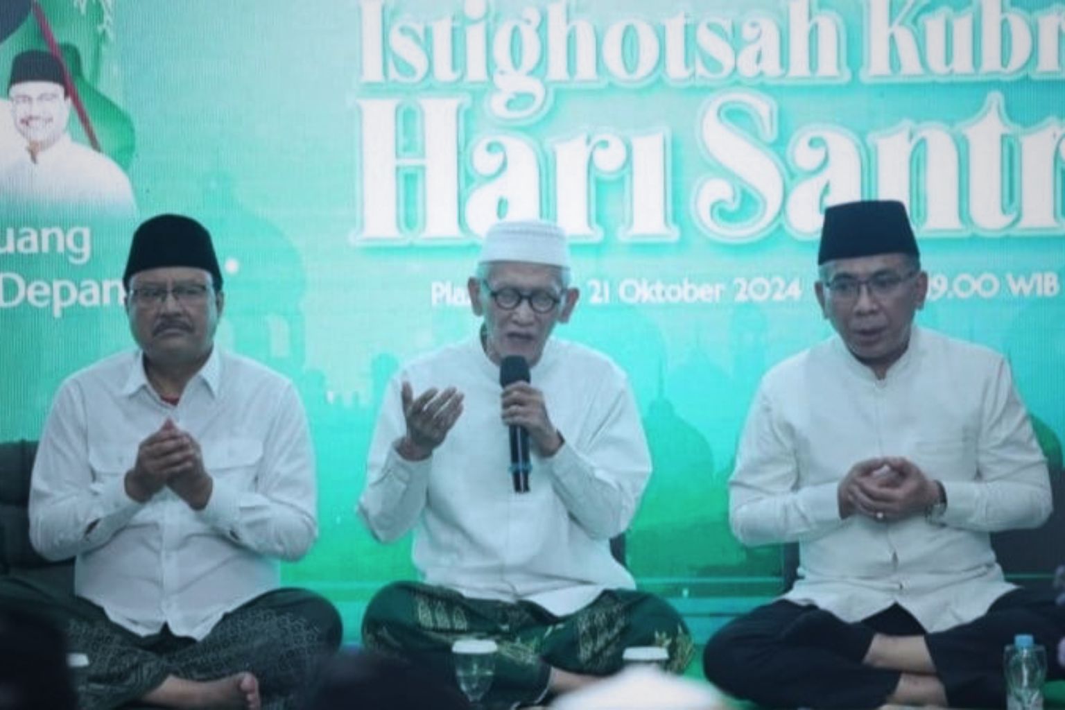 Pengurus besar Nahdlatul Ulama (PBNU) menggelar Istighosah Kubro, 21 Oktober 2024 Foto: Dok. PBNU