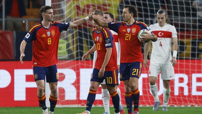 Spanyol Lolos ke Piala Dunia 2026 Usai Imbang Lawan Turki