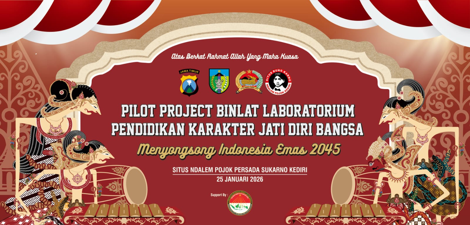BINLAT Karakter Kediri Disiapkan sebagai Model Nasional