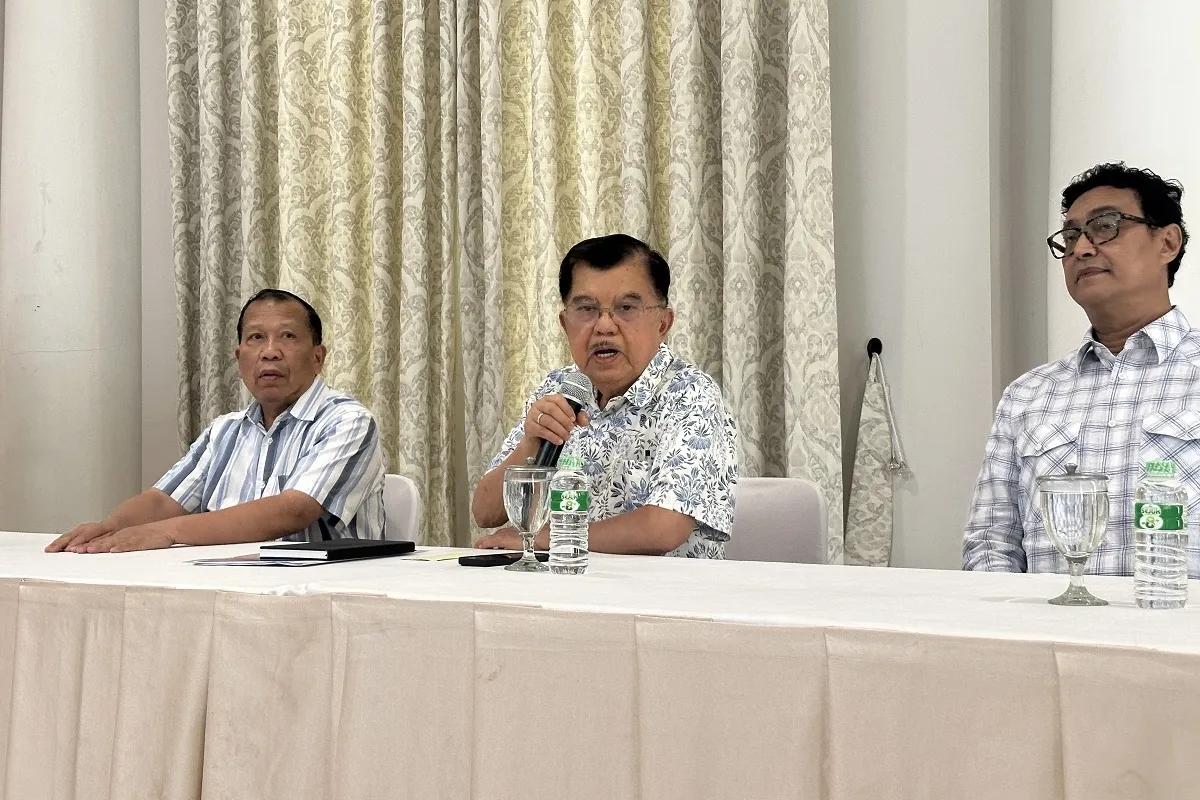 Konferensi Pers Jusuf Kalla