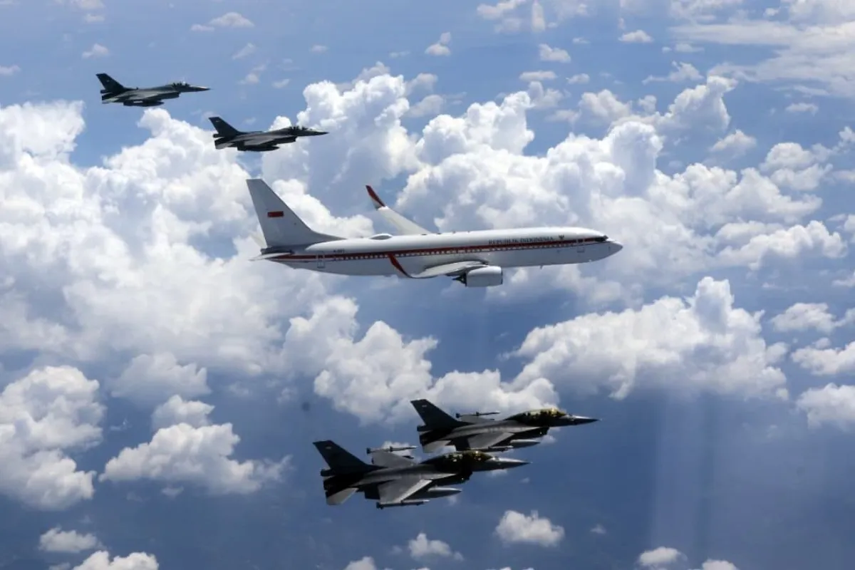 Pesawat Kepresidenan dan Jet Tempur TNI AU